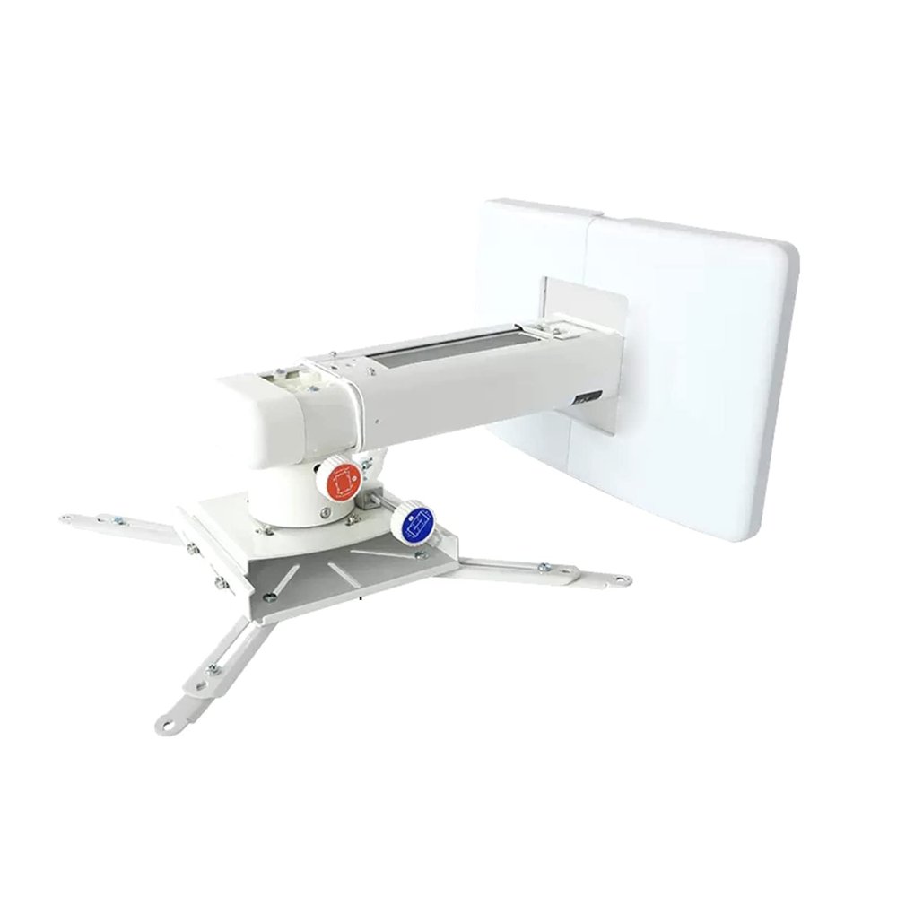 Projector Tripod Stand Projector Hanger Telescopic Wall Bracket Wall Mounted Projector Hanger Projector Hanger Air Pressure Hover Telescopic Rotation Stand Projector Stand