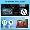 Jexiop 10.1inch Portable TV,720P Screen Small Television with Antenna and Digital ATSC Tuner,HDMI USB Port,12 Volt Charger Cable/AC Power for Caravan and Kitchen view 3