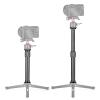 12.6 Inch Extendable Stick Tripod Two Section Carbon Fiber Center Column Stand Extender Group Selfies Live Streaming Video Recording Compatible with Stabilizer Phone Clip Camera view 3