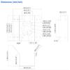 Guangstar PFA151 Corner Mount Bracket for Dahua Bullet and PTZ Cameras, White view 2