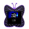 Butterfly Cover/Skin for 2nd Generation Nest Hub (Black-Gold) view 1