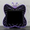Butterfly Cover/Skin for 2nd Generation Nest Hub (Black-Gold) view 2