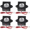 DWEII 4 PCS 4 Ohm 3 Watt Mini Speaker 4ohm 3w Loundspeaker Micro Speaker for Arduino with11mm Line Length JST-PH2.0mm-2 pin Terminal for Small Electronic Projects Advertising Machines LCD TV Monitors view 1