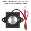 DWEII 4 PCS 4 Ohm 3 Watt Mini Speaker 4ohm 3w Loundspeaker Micro Speaker for Arduino with11mm Line Length JST-PH2.0mm-2 pin Terminal for Small Electronic Projects Advertising Machines LCD TV Monitors view 4