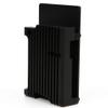 Aluminum Alloy Case, Black Ultra Thin Design Enclosure Case, Heat Dissipation Electrical Project Box Fit for Raspberry Pi 4 Model B/b view 3