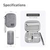 Gadget Organizer Case (Grey) & GL.iNet GL-MT3000 (Beryl AX) Pocket-Sized Wi-Fi 6 AX3000 Wireless Travel Gigabit Router view 3