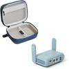 Gadget Organizer Case (Blue) & GL.iNet GL-MT3000 (Beryl AX) Pocket-Sized Wi-Fi 6 AX3000 Wireless Travel Gigabit Router view 1