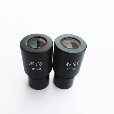 JUIYU Microscope Accessories Kit 2 PCS WF10X Eyepiece Biological Microscope 23.2mm Mounting Size Microscope Slides