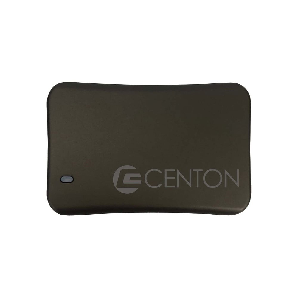 Centon External SSD (Black), USB-C 3.2 Gen 2, 1000GB