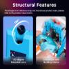 KittenBot KOI2 AI Module, Machine Learning and Visual Recognition Funtion, K210 Smart AI Lens Supports Makecode Compatible with Micro:bit with 180-degree Rotatable Lens view 4