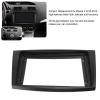Aramox Dash Fascia, 9in Car Navigation Panel Frame, Car Stereo Radio Install Dash Kit, Compatible with 3 2010-2013, Dash Mounting Fascia, Black view 2
