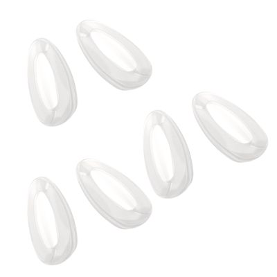 SAUCER Replacement Nose Piece Pads for Oakley Wingfold EVR OX5118 | Wingfold EVS OX5115 Eyeglass - 3 Pairs