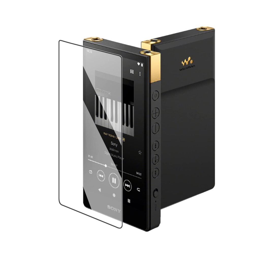 AudioPartner 9H Scratch-Proof Premium Front LCD Screen Protector Guard Tempered Glass Protective Film for Sony Walkman NW-ZX700 NW-ZX706 NW-ZX707 (1pc)