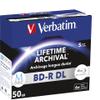 1x5 Verbatim M-Disc BD-R Blu-Ray 50GB 6X Speed, Jewel Case view 1