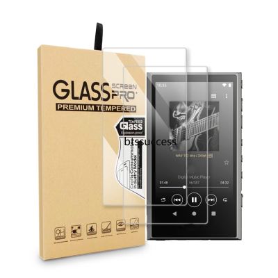 AudioPartner 9H Scratch-Proof Premium Front LCD Screen Protector Guard Tempered Glass Protective Film for Sony Walkman NW-A300 Series NW-A306 NW-A307 (2pcs)