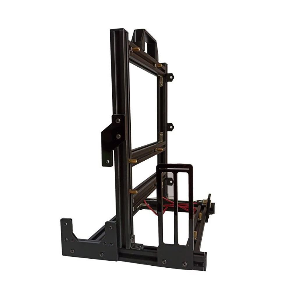 ATX PC Test Bench Handle Carrying Computer Water Cooling Open Frame Overclock Air Case HTPC Support Graphics Card(Black)