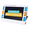 7.0 inch HD LCD Screen Portable Video Digital Magnifier, 2-32x Zoom Electronic Reading Aids with Double Camera View Far and Near, 26 Kinds Color Modes, Memory function, Image freeze, Reading line, etc view 1