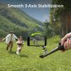 DJI Osmo Mobile 6 Gimbal Stabilizer for Smartphones, 3-Axis Phone Gimbal, Built-in Extension Rod, Object Tracking, Portable and Foldable, Vlogging Stabilizer, Slate Gray view 3