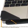 Broonel - Profile Series - Black Leather Laptop Case Compatible with ASUS Chromebook CX1 14" (CX1400) view 3