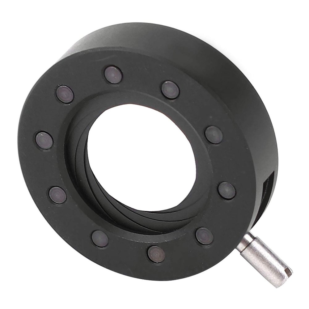 Garosa Adjustable Aperture Diaphragm Microscope Adapter for Optical Diaphragm Lenses (SK12)