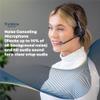 TruVoice Agent AW80 3-in-1 DECT Wireless Headset with Noise Canceling Microphone for Phone, PC and Cell | 500 FT Maximum Range (15 x Bluetooth Distance) - Remote Answer Capability with Additional EHS view 4