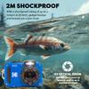 Kodak PIXPRO WPZ2 Rugged Waterproof Shockproof Digital Camera 16MP 4X Optical Zoom 1080P Full HD Video, 2.7 LCD (Blue), 32GB SD Card, Black Compact Camera Case, Floating Strap, Bundle (7 Items) view 3