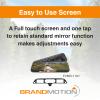 Brandmotion FVMR-1181 FullVUE Mirror Vision Camera System fits 2015-2025 F150 & 2017-2025 F250 F350 Super Duty | Full Touchscreen for Easy Adjustments | Automatic Brightness Adjustment view 4