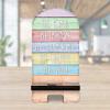 Be Kind, Be Brave. Cell Phone Stand Family Dcor | Wood Mobile Tablet Holder Charging Station Organizer - 892070 view 3
