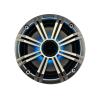 1 Pair (QTY 2) of Kicker 6.5" 2-Way 195 Watts Max Power Coaxial Marine Audio MultiColor LED Speakers with Silver Grilles, 20-Feet 16-Gauge Speaker Wire view 3