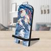 Allegiance Patriotic Eagles Cell Phone Stand | Wood Mobile Tablet Holder Charging Station Organizer - 892093-JB view 1