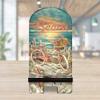 Bicycle by Sea Coastal Cell Phone Stand | Wood Mobile Tablet Holder Charging Station Organizer - 892079-DG view 3