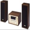 Crosley CR3503A-WA Parker Bluetooth FM Radio and CD Player, Walnut view 4
