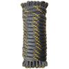 Diamond Braided Polypropylene Rope Nylon Rope Mix Thick Heavy Duty Ropes 1/2 inch 50ft High Strength Perfect for Clothesrope Camping Hiking and Other Outdoor Activities Black 50ft view 1