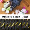 Diamond Braided Polypropylene Rope Nylon Rope Mix Thick Heavy Duty Ropes 1/2 inch 50ft High Strength Perfect for Clothesrope Camping Hiking and Other Outdoor Activities Black 50ft view 2