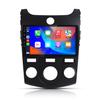 ZBARK Android Touch Screen GPS Navigation Wireless CarPlay Bluetooth Head Unit Supports Full RCA Backup Camera WiFi DVR TPMS for KIA Forte Cerato from 2008 to 2014 Manual and Automatic view 1