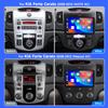 ZBARK Android Touch Screen GPS Navigation Wireless CarPlay Bluetooth Head Unit Supports Full RCA Backup Camera WiFi DVR TPMS for KIA Forte Cerato from 2008 to 2014 Manual and Automatic view 2