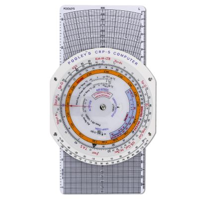 E6B Flight Computer Aviation Plotter Circular Slide Rule Used in Aviation Flight Training