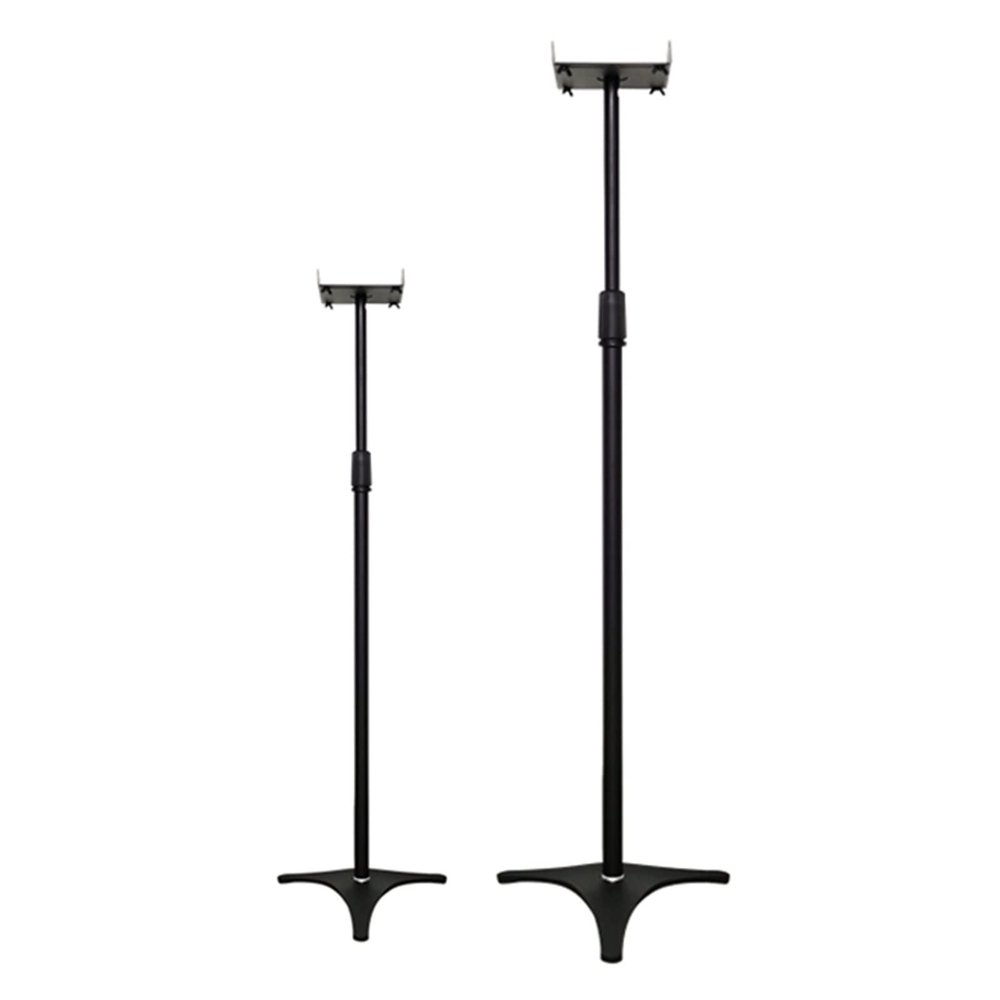 BNNP Entertainment Center Shelves Surround Speaker Bracket Satellite Audio Bracket Home Theater Rack Metal Floor Lift Bracket Audio Bracket Suitable for DVD Players, Cable Boxes (Color : D05)