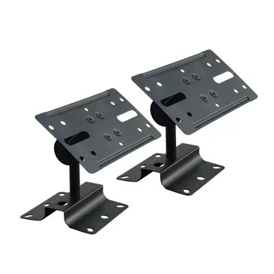 BNNP Entertainment Center Shelves Thickened Speaker Rack Telescopic Rack Home Ktv Professional Speaker Wall Bracket Audio Wall Bracket Suitable for DVD Players, Cable Boxes (Size : Short Pole)
