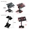 BNNP Entertainment Center Shelves Thickened Speaker Rack Telescopic Rack Home Ktv Professional Speaker Wall Bracket Audio Wall Bracket Suitable for DVD Players, Cable Boxes (Size : Short Pole) view 2