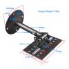 BNNP Entertainment Center Shelves Speaker Wall Hanger Professional Stage Audio Hanger Home Theater Surround Hanger Conference Speaker Bracket 1 Pair Suitable for DVD Players, Cable Boxes view 2