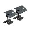 BNNP Entertainment Center Shelves Thickened Speaker Rack Telescopic Rack Home Ktv Professional Speaker Wall Bracket Audio Wall Bracket Suitable for DVD Players, Cable Boxes (Size : Long Pole) view 1