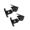 BNNP Entertainment Center Shelves Surround Speaker Hanger Speaker Bracket Wall Hanging 1 Pair of Rotating Zinc Alloy Audio Hanger Small Speaker Wall Bracket Suitable for DVD Players, Cable Boxes view 1
