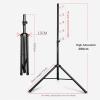 BNNP Entertainment Center Shelves All Metal Speaker Bracket Thickened Professional Speaker Tripod Floor Tripod Stage Audio Bracket Suitable for DVD Players, Cable Boxes view 2