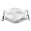 VeJerKK Panda Fashion Face mask,Happy Animal Bamboo Branch Painting,Dust Washable Reusable Filter and Reusable Mouth Warm Windproof Face,Black White view 4
