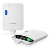 MokerLink Outdoor 6 Port Gigabit PoE Switch, 4 Gigabit PoE, 2 Gigabit SFP, 65W IEEE802.3af/at, IP65 Weatherproof Plug & Play Network Switch view 1