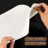 Outus 50 Pcs 12 Inch LP Vinyl Record Cover Outer Sleeves No Center Hole Blank Album Cover Bulk Paper Square Inner Sleeves Album Jackets for Vinyl Records LP CD Collection Storage, White view 4
