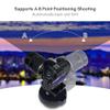 Andoer YT1200 Motorized Pan Tilt Head 2axis Panoramic Head 360 Degrees Rotation Panoramic Tripod Head 100M Wireless Remote Control 1kg Load Capacity with Phone Clip for Smartphone Camera Video view 3