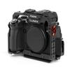 Tilta Full Camera Cage Compatible with Panasonic S5 II/IIX (Black) | Custom Designed | Mount Accessories via NATO Rail, Rosette, Cold Shoe, and 1/4"-20 Threads with Locating Pins | TA-T50-FCC-B view 1