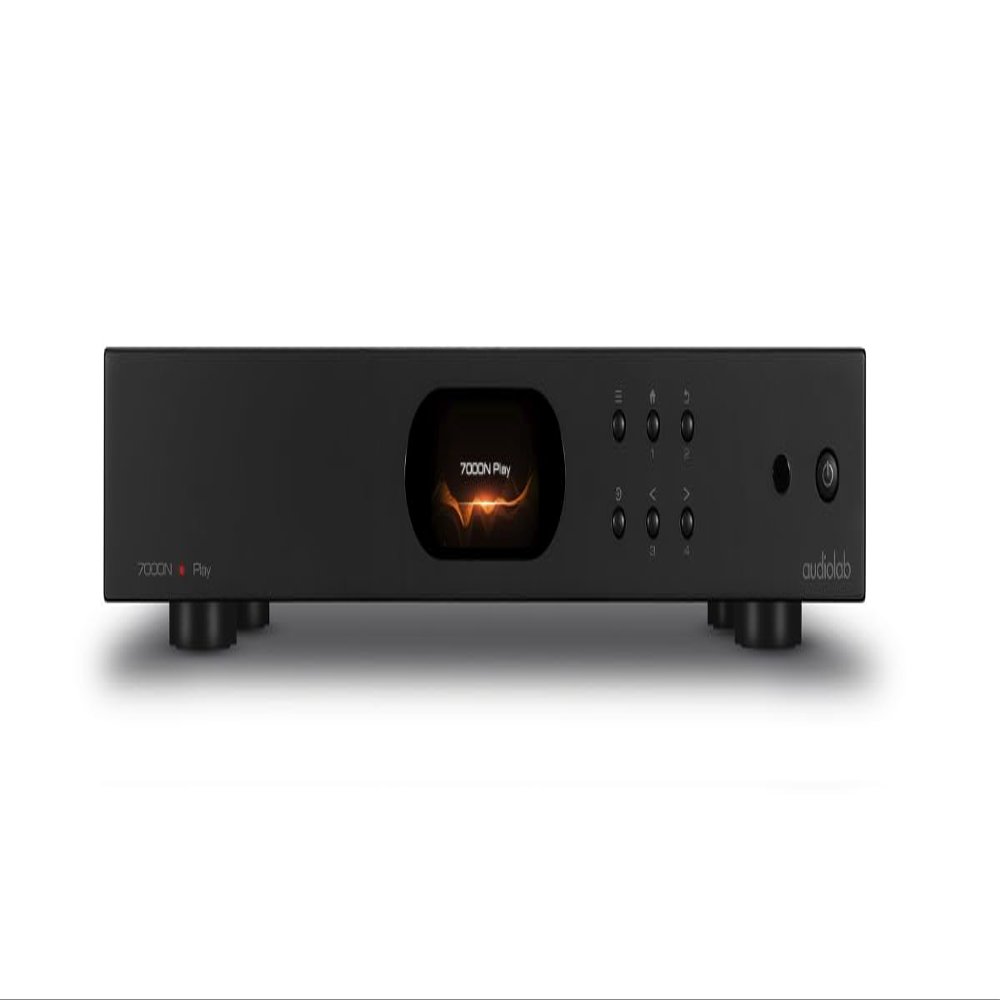 Audiolab 7000N Play - Wireless Audio Streaming Player (Aluminum Black)